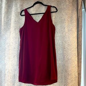 Burgundy Dress